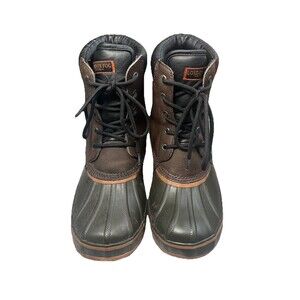 London Fog Mens Ashford 2 Waterproof - 3M Thinsulate Duck Boot Sz 8